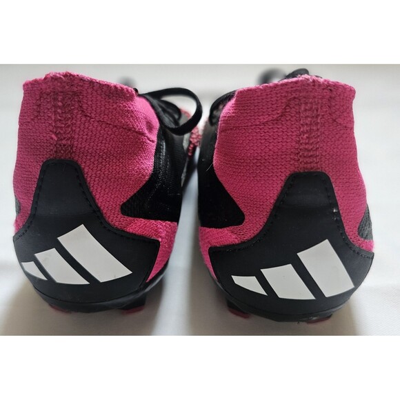 Adidas Men's Predator Accuracy.2 FG Soccer Cleats Black Pink Size 6 - Picture 4 of 5